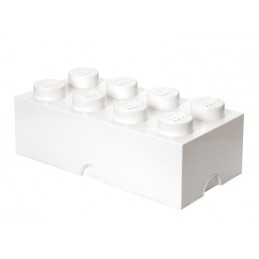 Cutie depozitare LEGO 8 alb
