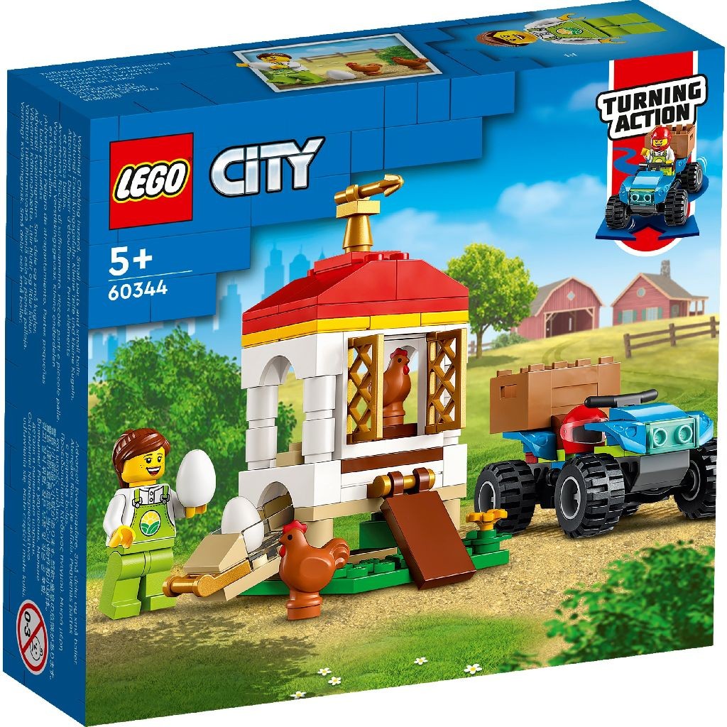 LEGO CITY FARM COTET PENTRU GAINI 60344