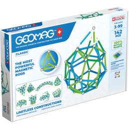 Geomag set magnetic 142 piese Classic, 274