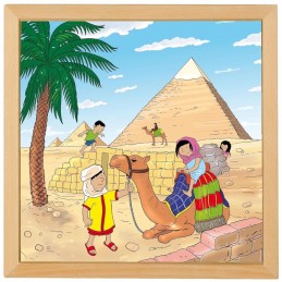 Puzzle Minunile Lumii Piramide - Educo - 1