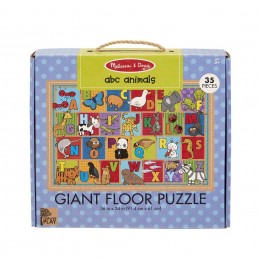 Primul meu puzzle de podea eco Alfabetul Animalelor - Melissa and Doug - 1