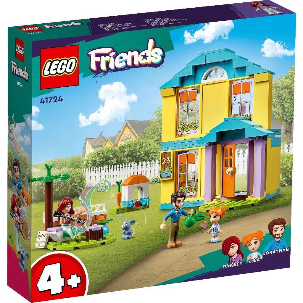 Lego friends casa lui paisley 41724