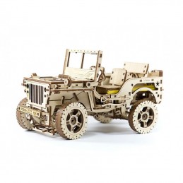 Jeep Willys MB 4x4 - puzzle 3D mecanic - 1