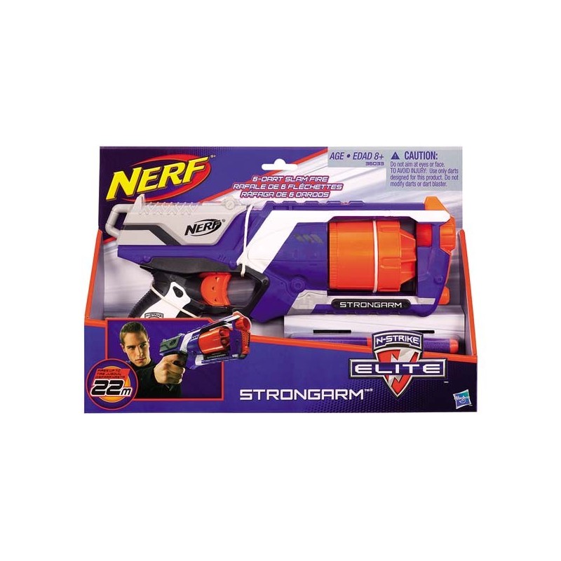 Jucarie pistol Hasbro - NERF N-strike - Blaster strongar - 1