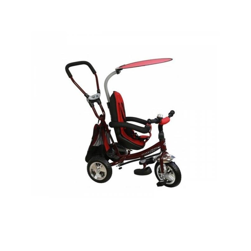 Tricicleta copii cu scaun reversibil Baby Mix Safari WS611 Bordo - 1