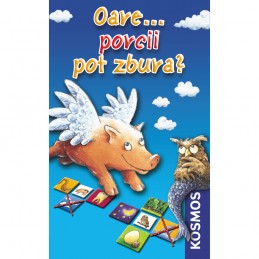 Joc educational Oare...Pot Porcii Zbura? - editie de buzunar - Kosmos