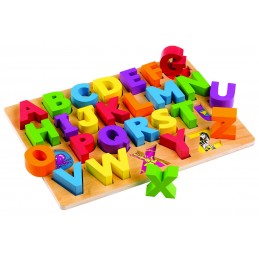 Puzzle alfabet - Litere mari