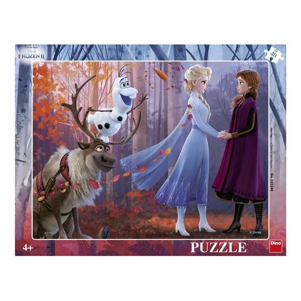 Puzzle cu rama – Frozen II (40 piese) 40+