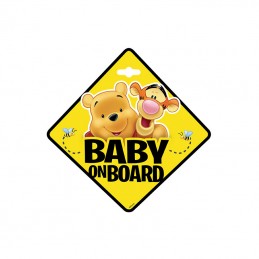 Baby la bord - Stiker Disney Winnie the pooh Seven