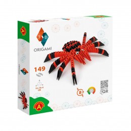 Kit Origami 3D Paianjen +8 ani, Alexander Games