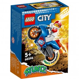 LEGO CITY MOTOCICLETA DE CASCADORIE-RACHETA 60298